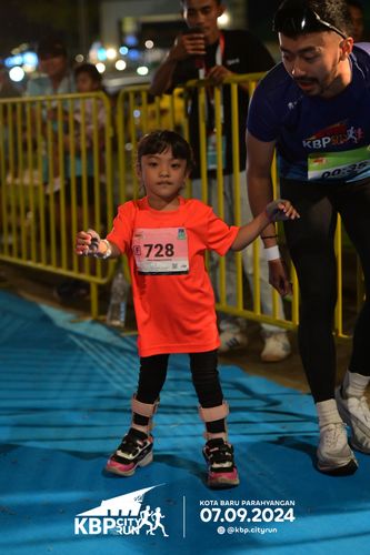 Race photo from KBP City Run 2024