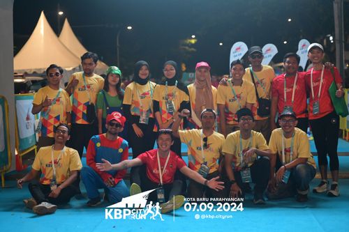 Race photo from KBP City Run 2024