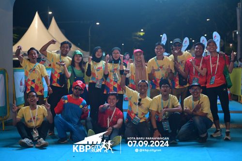 Race photo from KBP City Run 2024