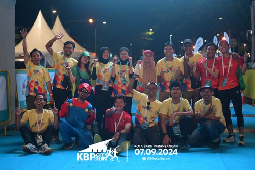 Race photo from KBP City Run 2024