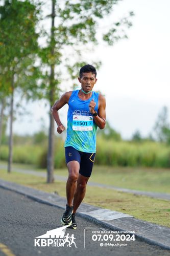 Race photo from KBP City Run 2024