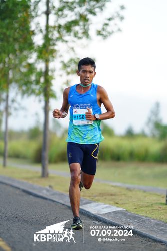 Race photo from KBP City Run 2024
