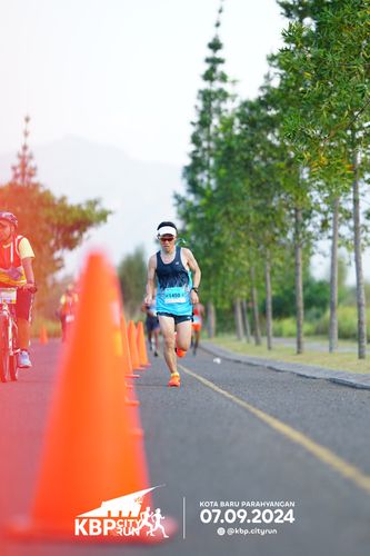 Race photo from KBP City Run 2024