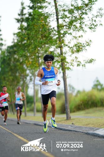Race photo from KBP City Run 2024
