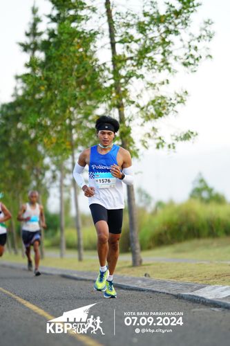 Race photo from KBP City Run 2024