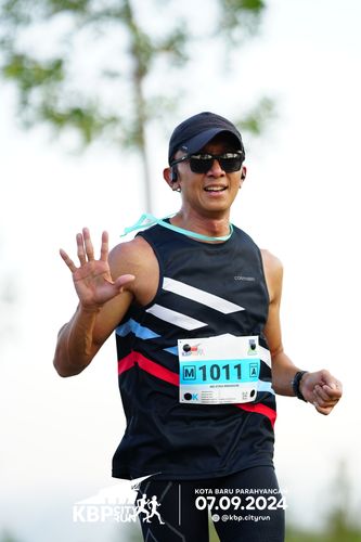 Race photo from KBP City Run 2024