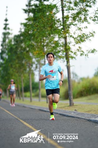 Race photo from KBP City Run 2024