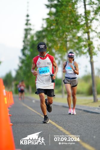 Race photo from KBP City Run 2024