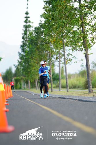 Race photo from KBP City Run 2024
