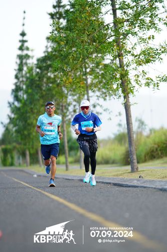 Race photo from KBP City Run 2024