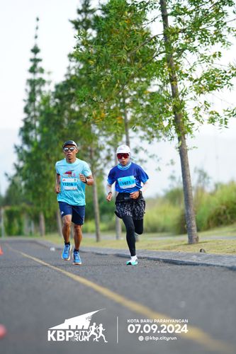 Race photo from KBP City Run 2024