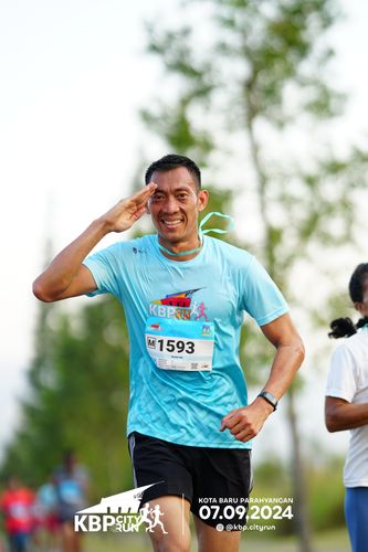 Race photo from KBP City Run 2024