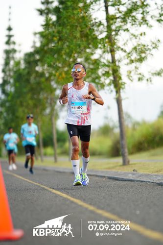 Race photo from KBP City Run 2024