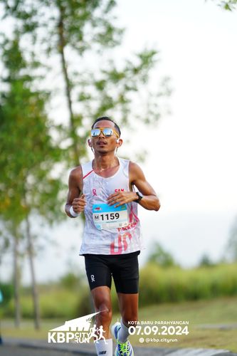 Race photo from KBP City Run 2024