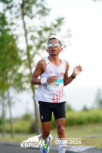 Race photo from KBP City Run 2024