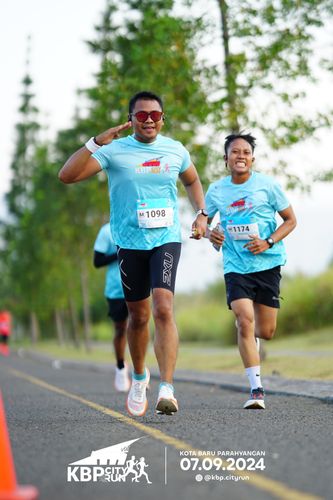 Race photo from KBP City Run 2024