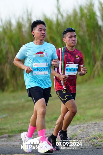 Race photo from KBP City Run 2024