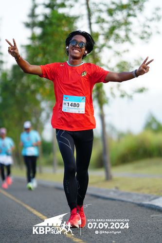 Race photo from KBP City Run 2024