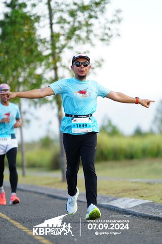 Race photo from KBP City Run 2024