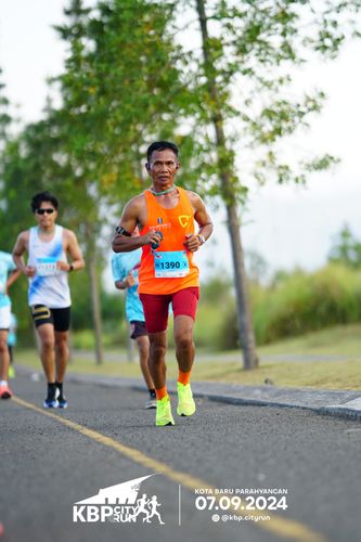 Race photo from KBP City Run 2024