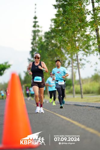 Race photo from KBP City Run 2024