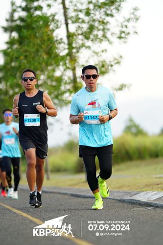 Race photo from KBP City Run 2024