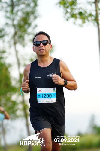 Race photo from KBP City Run 2024