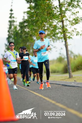 Race photo from KBP City Run 2024