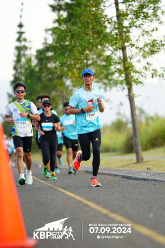 Race photo from KBP City Run 2024