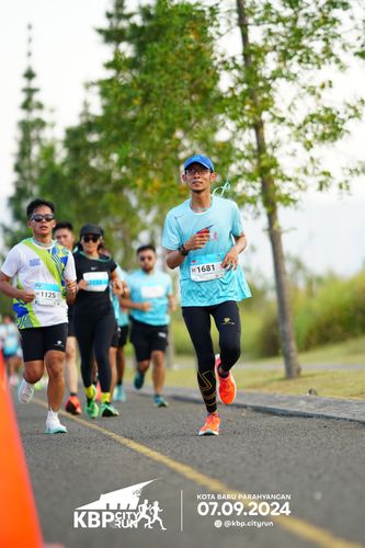 Race photo from KBP City Run 2024