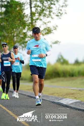 Race photo from KBP City Run 2024