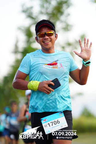 Race photo from KBP City Run 2024