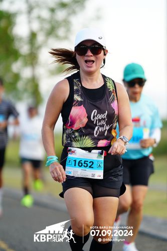 Race photo from KBP City Run 2024