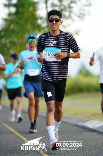 Race photo from KBP City Run 2024
