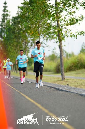 Race photo from KBP City Run 2024