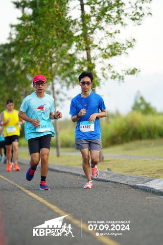 Race photo from KBP City Run 2024