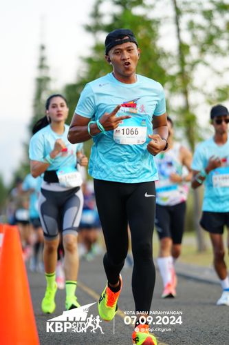 Race photo from KBP City Run 2024