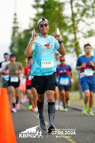 Race photo from KBP City Run 2024