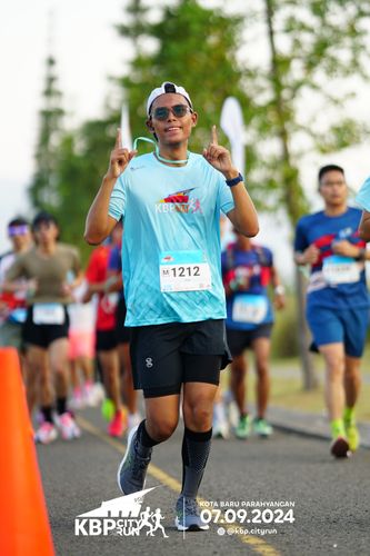 Race photo from KBP City Run 2024