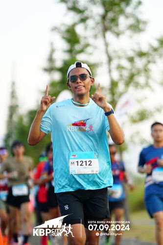 Race photo from KBP City Run 2024
