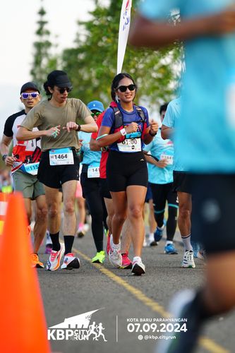 Race photo from KBP City Run 2024
