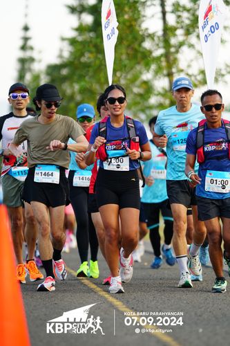 Race photo from KBP City Run 2024