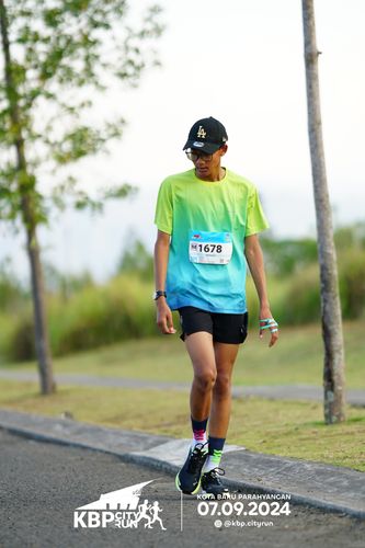 Race photo from KBP City Run 2024