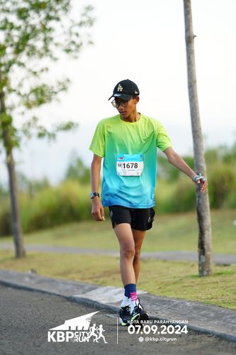 Race photo from KBP City Run 2024