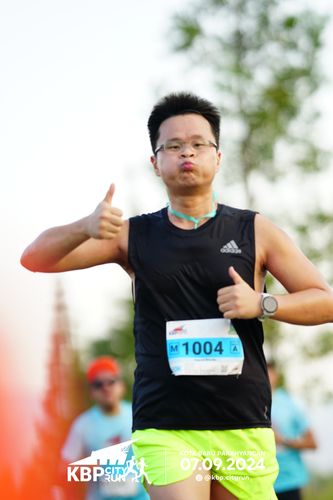 Race photo from KBP City Run 2024