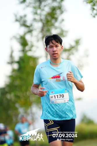 Race photo from KBP City Run 2024