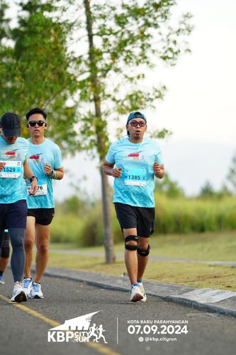 Race photo from KBP City Run 2024