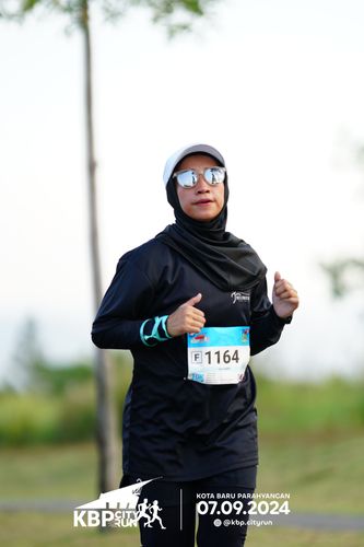 Race photo from KBP City Run 2024