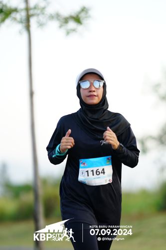 Race photo from KBP City Run 2024
