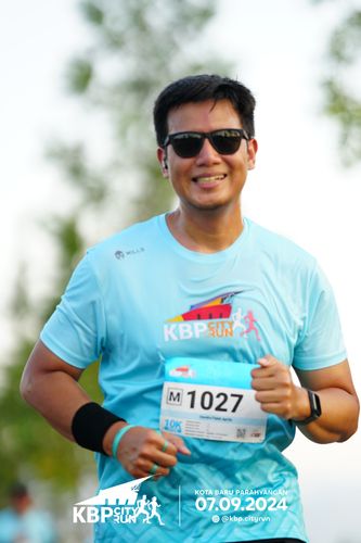 Race photo from KBP City Run 2024